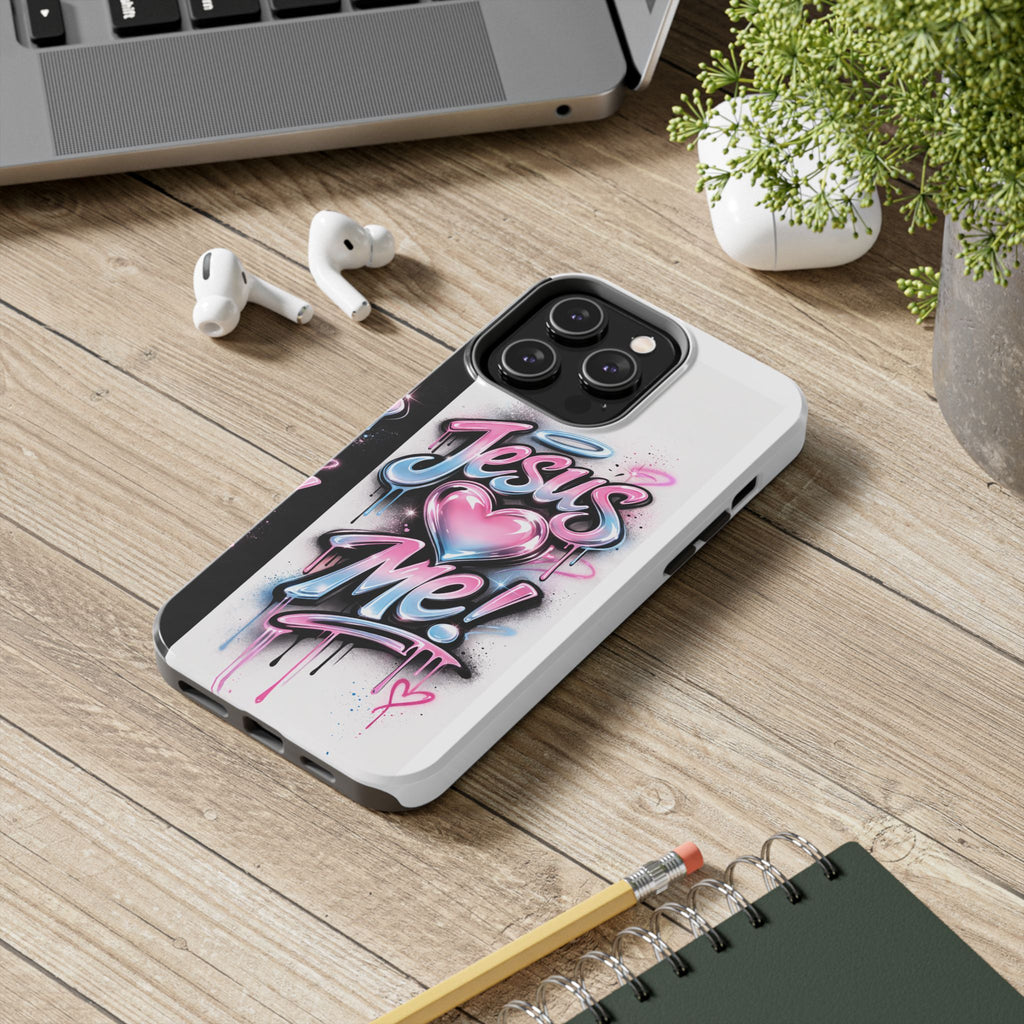 Jesus Loves Me Phone Case
