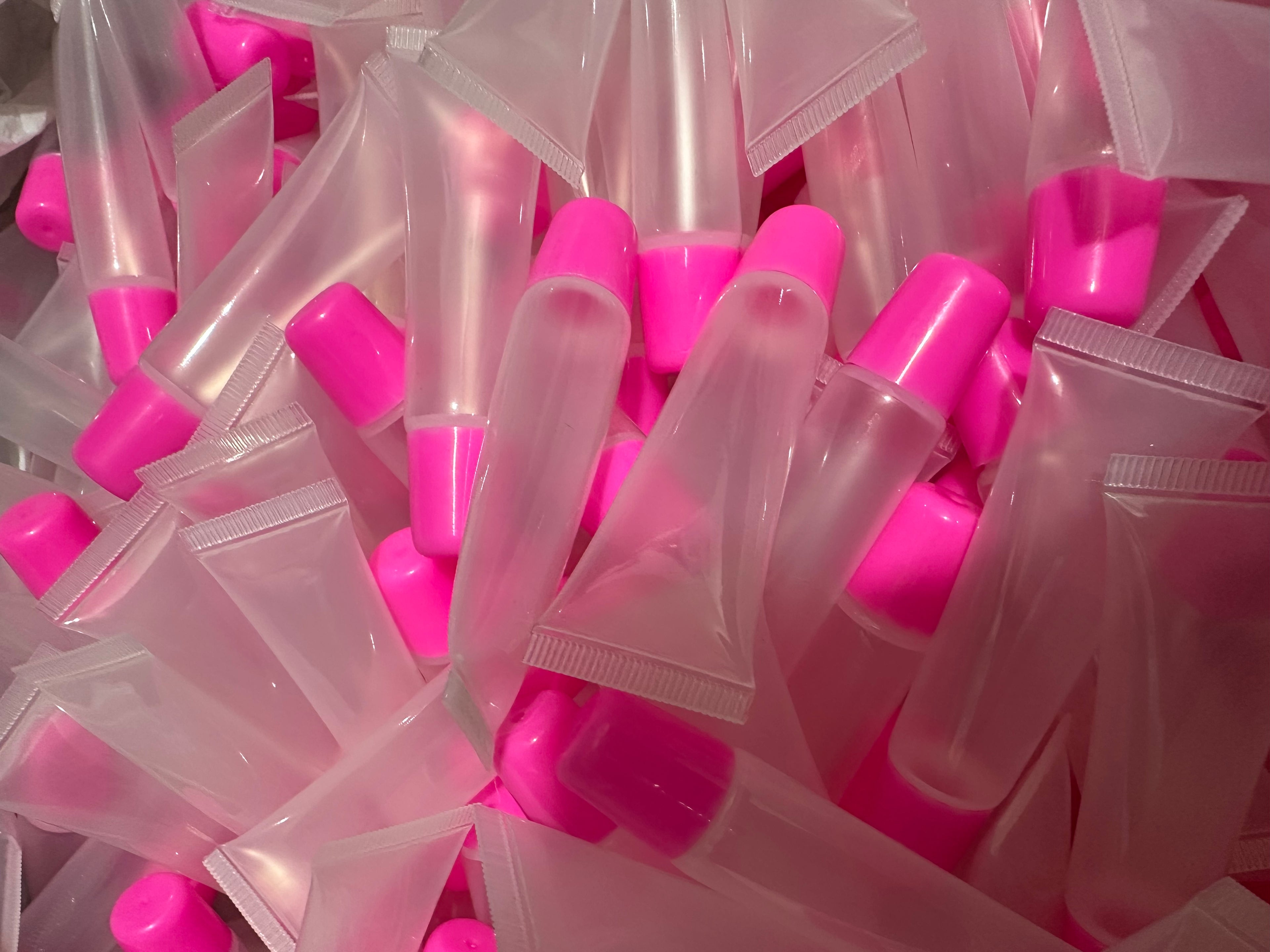 Hot Pink Squeeze Tubes