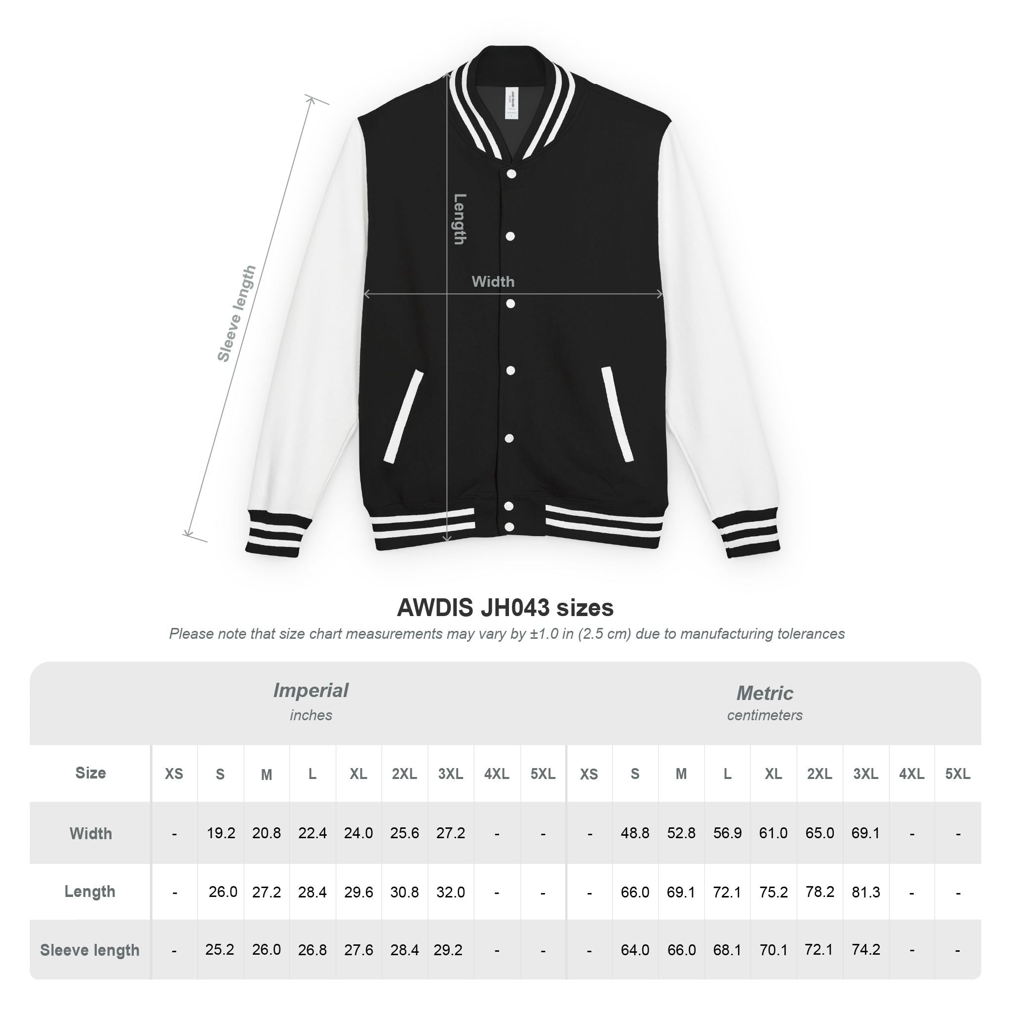 Redeemed Letterman Jacket