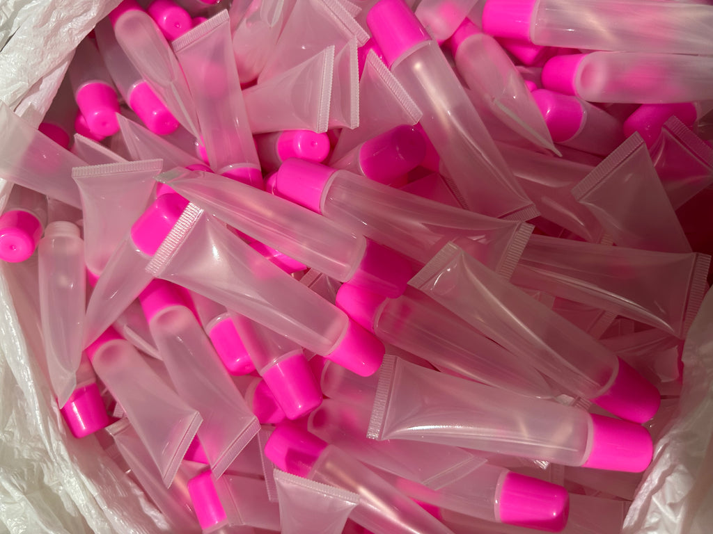 Hot Pink Squeeze Tubes