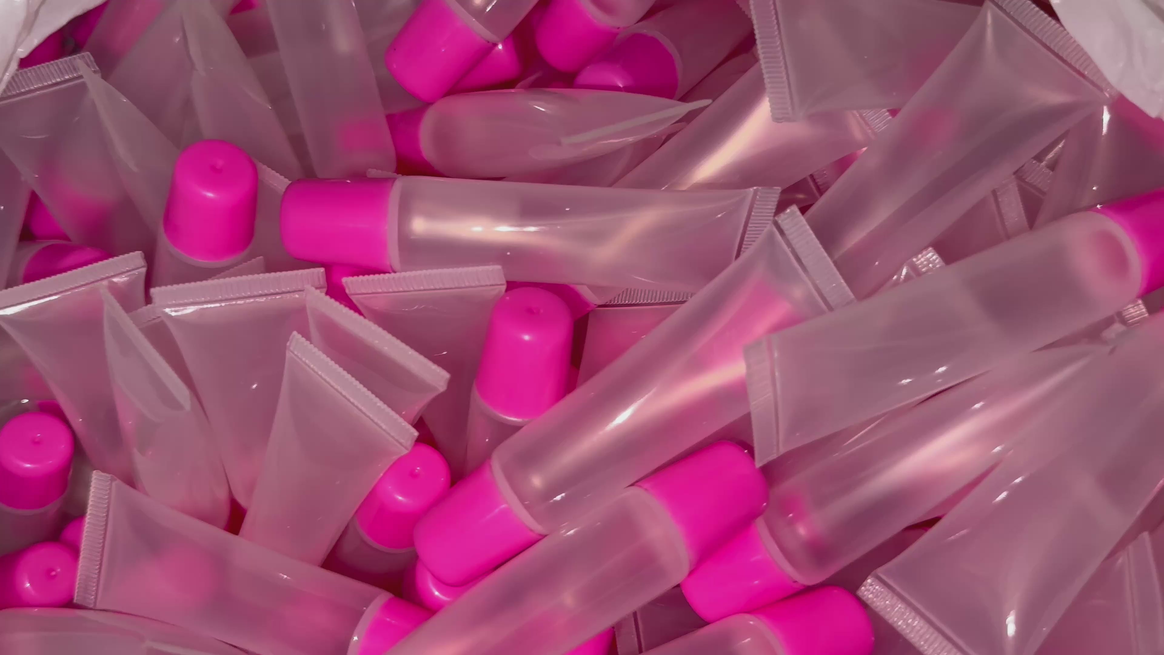 Hot Pink Squeeze Tubes